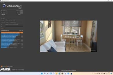 Huawei Matebook 16s Cinebench R23