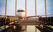 Flugzeug Luftverkehr