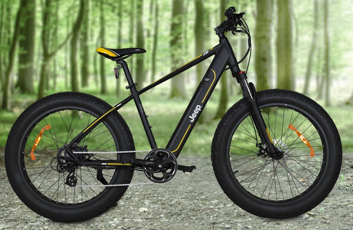 E-MTBs bei Aldi: Prophete Graveler und Jeep MHFR 7100 Fat