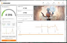Gigabyte Aorus 17 XE4 3DMark im Akkubetrieb