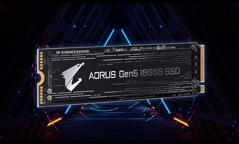 Gigabyte AORUS Gen5 10000 SSD