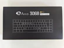 Verpackung der Akko Black & Gold 3068B Plus