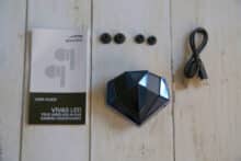 Die Einzelteile des Lieferumfangs