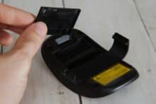 Laserpointer mit entferntem Deckel