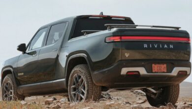 Rivian: Bild zeigt den Elektro-Pick-Up R1T