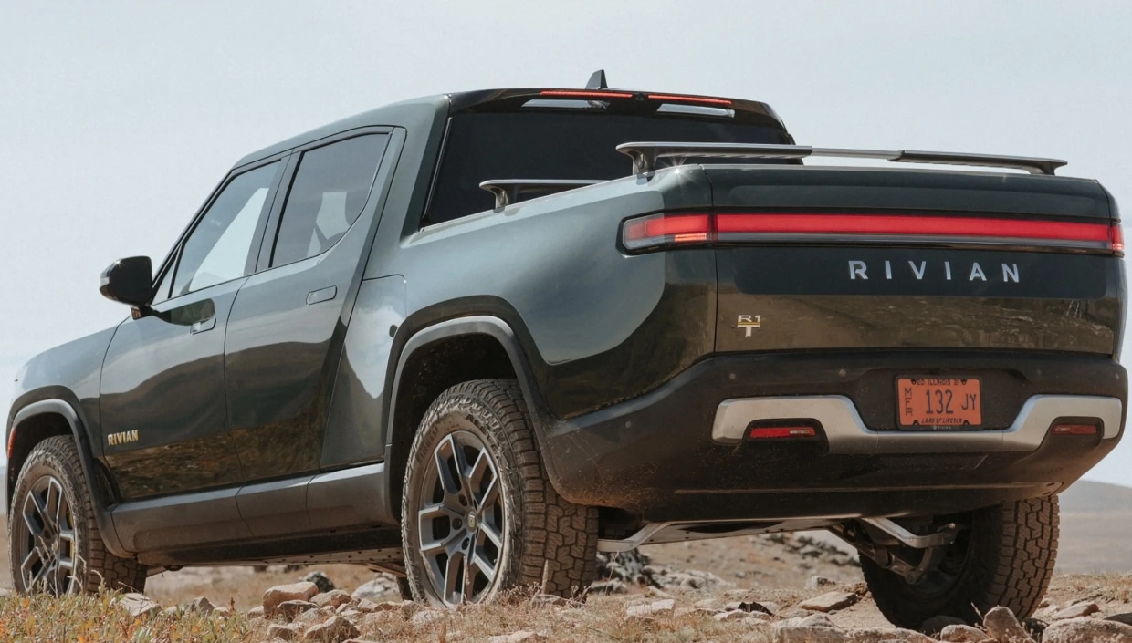 Rivian: Bild zeigt den Elektro-Pick-Up R1T