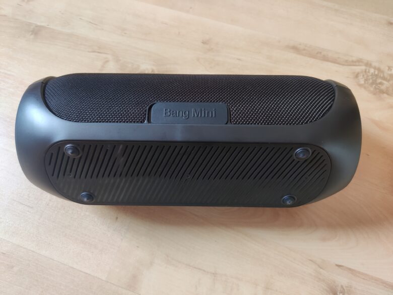 Die Unterseite des Lautsprechers