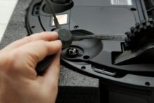 Anbringung der Kantenbürsten