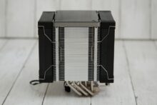 DeepCool AK500 Test mit zwei Lüftern von der Seite