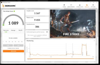 Tulpar V14.3.1 3DMark Akku