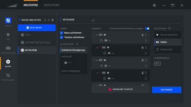 MOUNTAIN DisplayPad und MacroPad