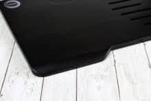 Vorderkante der Bambus Auflagefläche des Couchmaster Cyboss