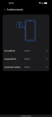 Gigaset GX6 Seitentaste