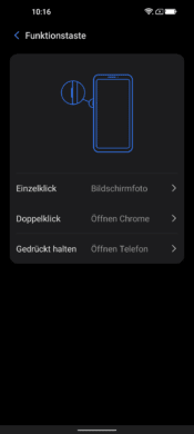 Gigaset GX6 Seitentaste