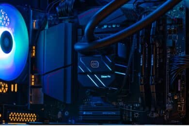 Alphacool Eisbaer Pro Aurora 360 CPU AIO Test der Pumpeneinheit