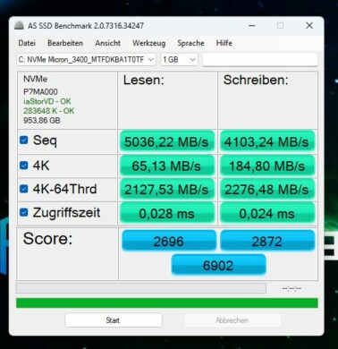 Acer Predator Orion 7000 AS SSD