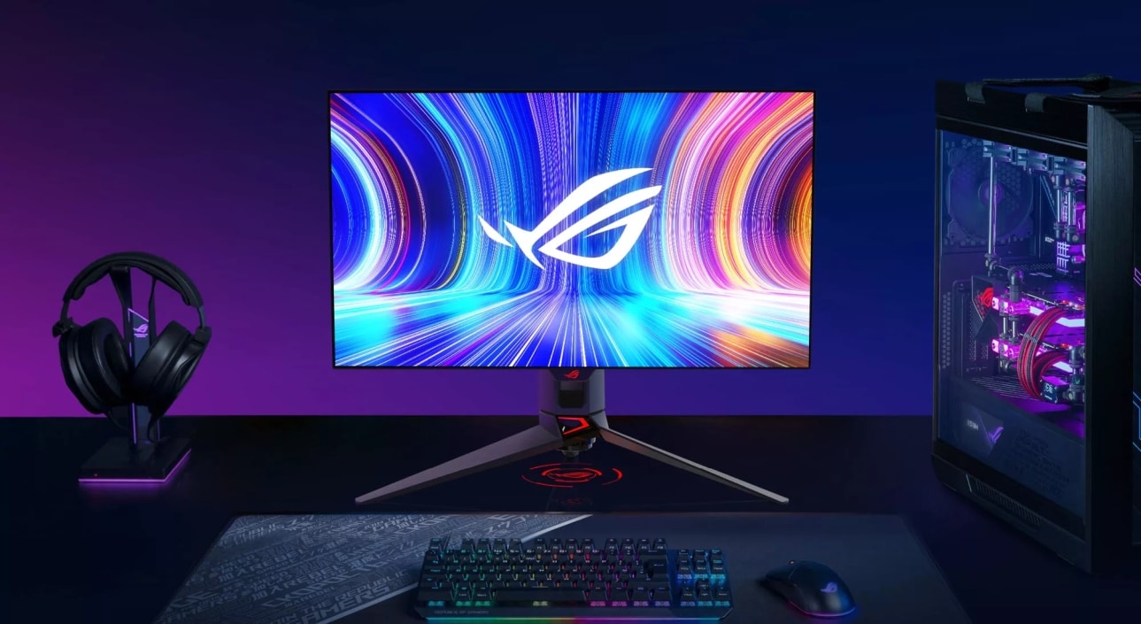ASUS ROG Swift Pro PG248QP und ROG Swift OLED PG27AQDM