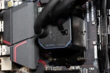 Alphacool Eisbaer Aurora HPE Edition 360 CPU AIO im montierten Zustand