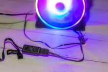 Lüfter Controller mit Kabeln