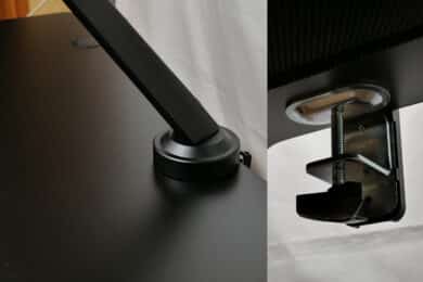 GAM-101 an Tischplatte befestigen