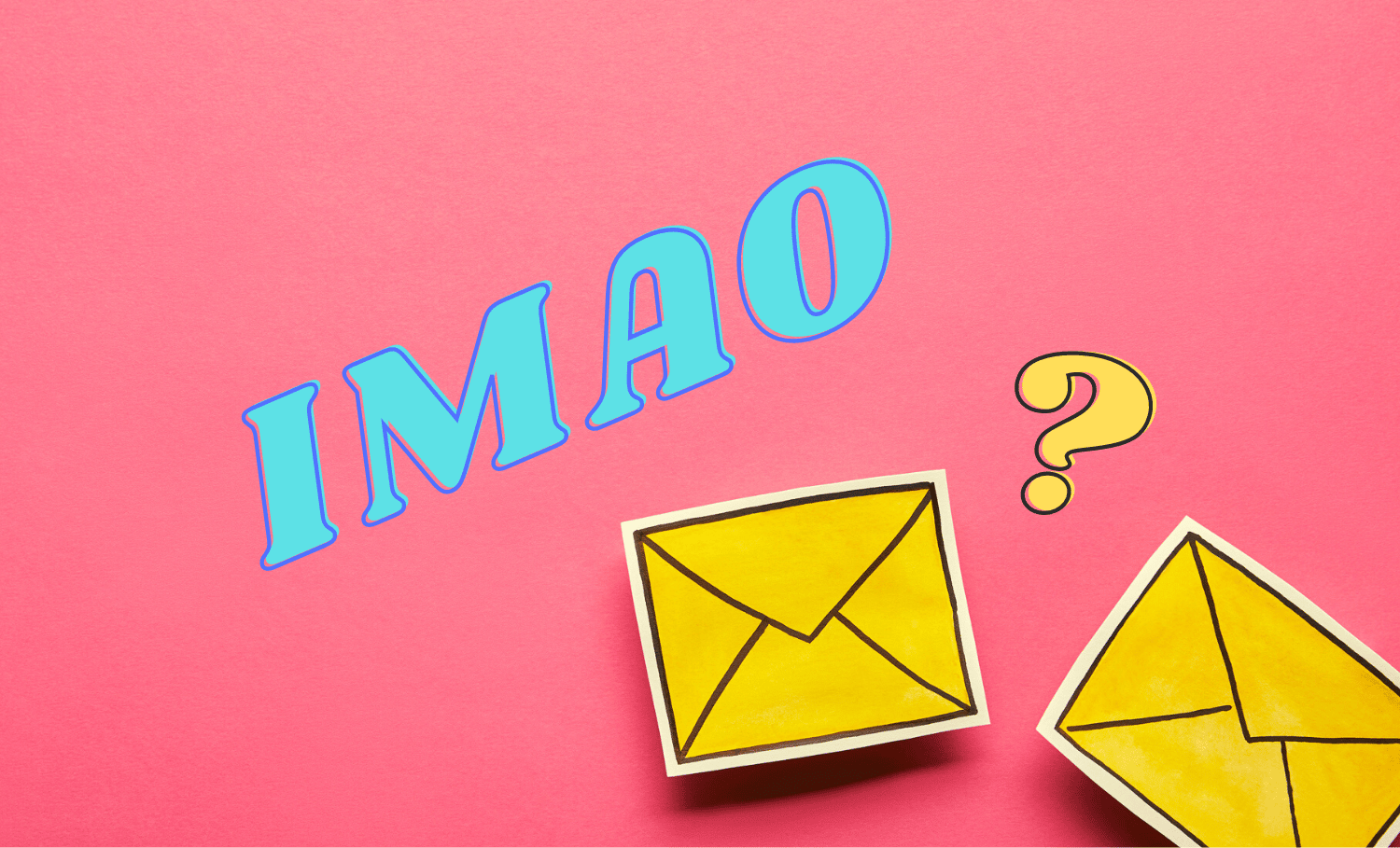 IMAO Bedeutung - ein Kürzel aus dem Zeitalter der SMS