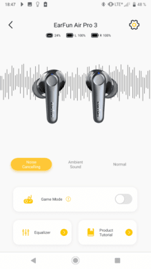 App Einstellungen für ANC