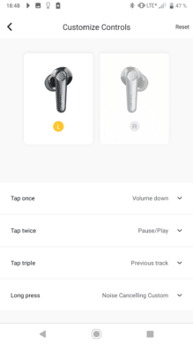 Steurung der EarFun Air Pro 3