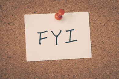 FYI Abkürzung Titelbild