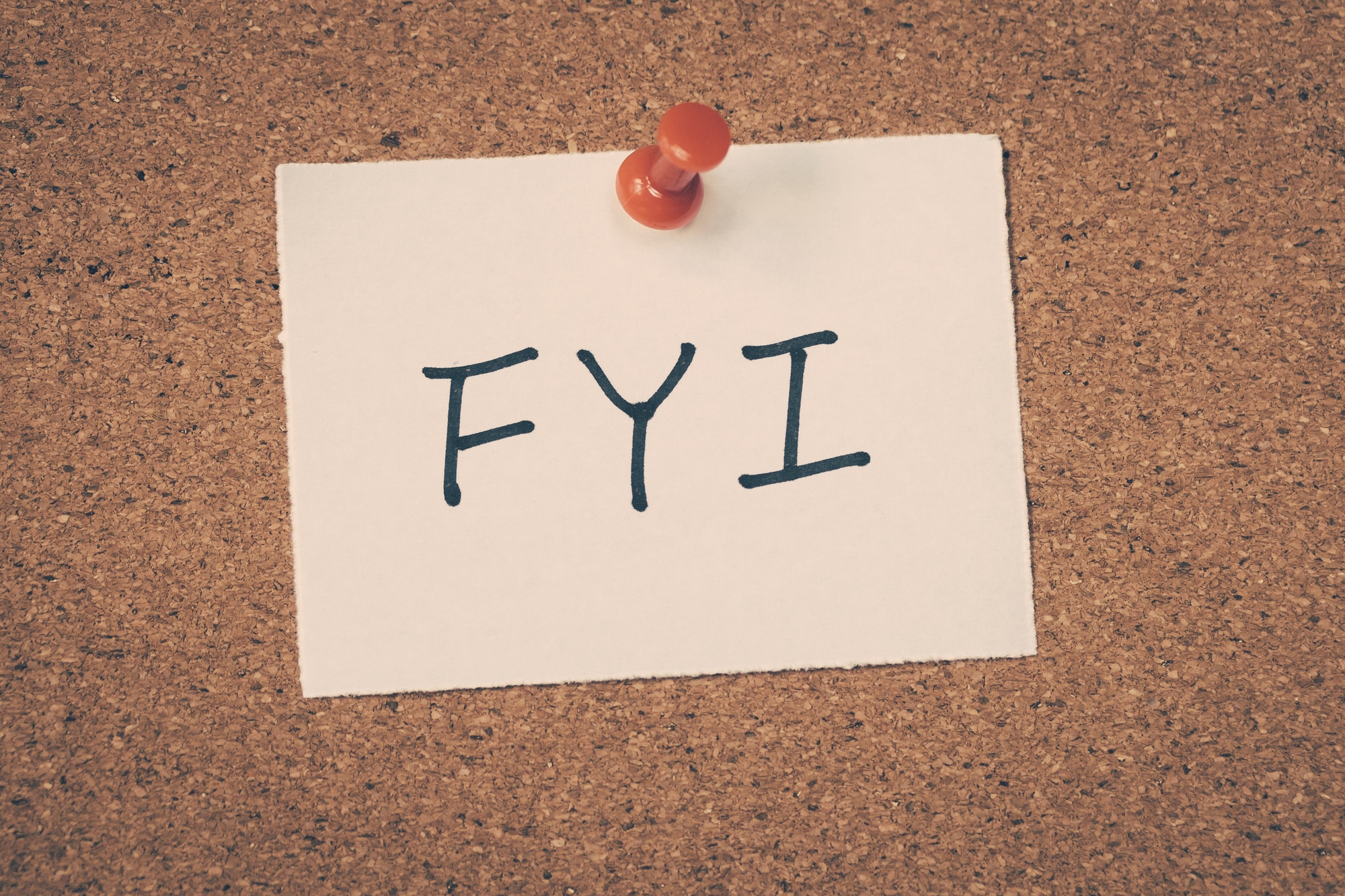 FYI Abkürzung Titelbild