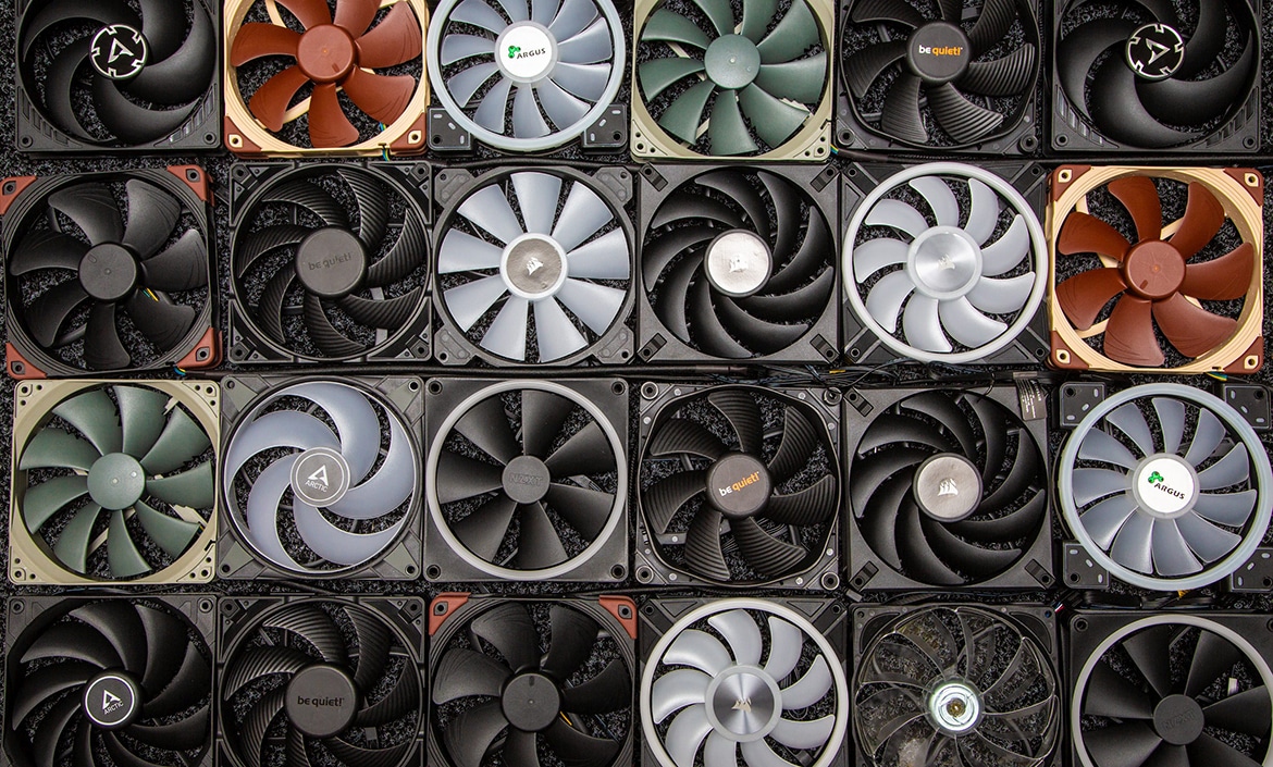 Gehäuselüfter-Test 140 mm Lüfter