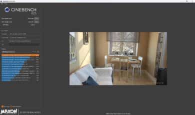 ASUS ROG Zephyrus M16 Cinebench R23