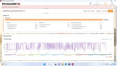 Gigabyte G5 KE PCMark 10