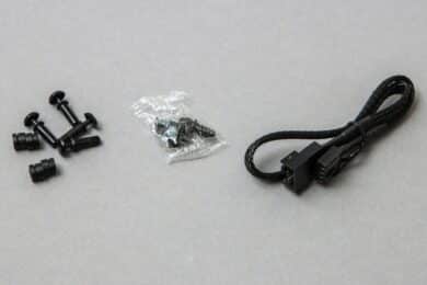 Verlängerungskabel und Montagematerial