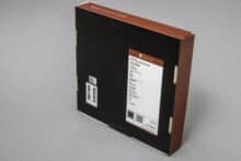 Verpackung von hinten mit Spezifikationen