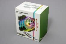 Verpackung der Inter-Tech Argus RS-14 von schräg vorne