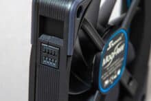 Lüfteranschluss an der Seite der Seasonic MagFlow