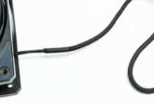 Schwarzes Kabel mit Black Sleeving