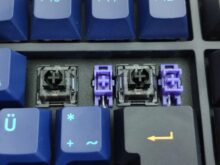 Die Stabilizer sind hingegen lila.