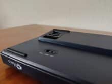 Drei Höhen sind durch die Füße einstellbar