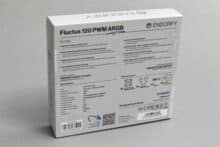Verpackung der ENDORFY Fluctus 120 PWM ARGB von hinten