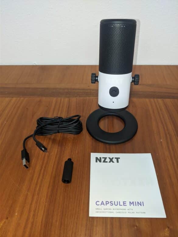 Der Lieferumfang des Capsule Mini