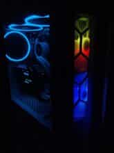 Der PC mit aktiven ARGB-Lüftern