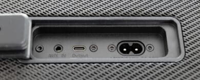 Tribit Stormbox Blast: Anschlüsse