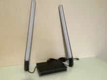 Die Box und die Leuchten