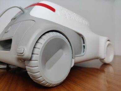 Abflussrohr an beiden Seiten um die Luft auszutreiben