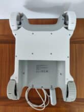 Unterseite des Roboters ohne Wassertank