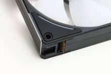 Kontakte an der Ecke des Lüfters