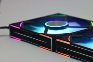 Lian-Li UniFan AL140 V2 von hinten