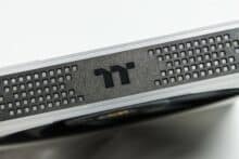 Thermaltake Logo auf dem Gehäuse der TOUGHFAN 14 RGB Lüfter