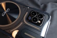 Die 3 Kameras auf der Rückseite des Unihertz Luna.